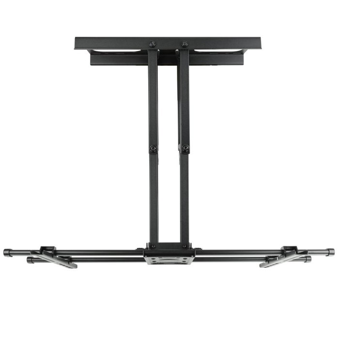 TooQ Soporte de Pared para TV LP3790TN-B, Giratorio e Inclinable, para Pantallas de 43 a 90 Pulgadas y hasta 75 kg, Nivelable, Compatible con VESA y Curvas, Negro